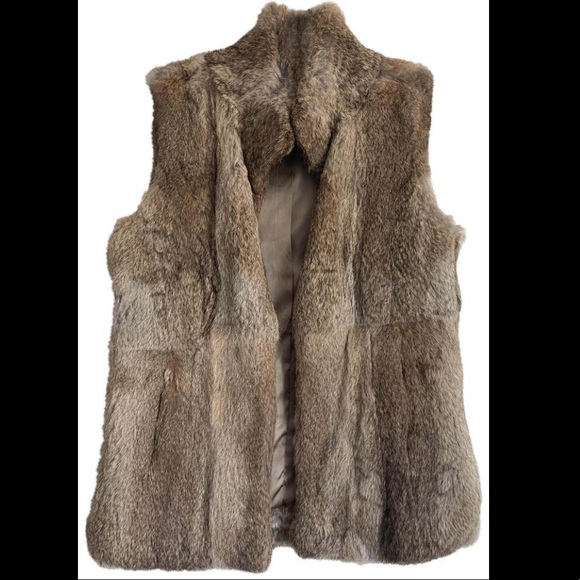 Michael Kors real rabbit fur vest - Picture 2 of 4